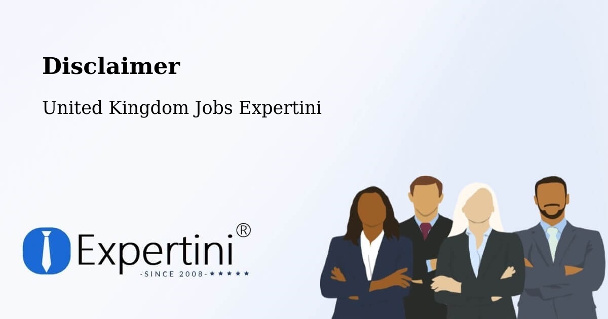 Disclaimer – Dungannon - United Kingdom Jobs Expertini